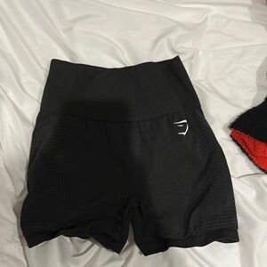 Women's gymshark black shorts